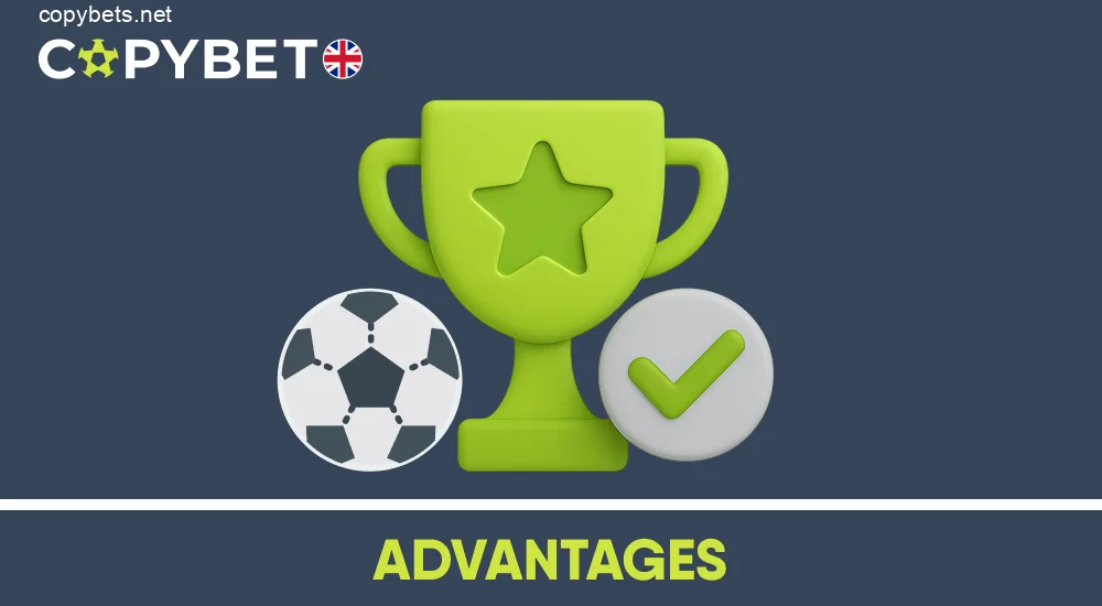 Football betting advantages with Copybet UK