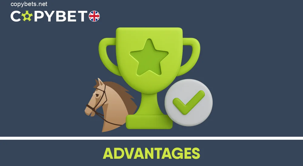 Benefits of horse racing betting with Copybet UK