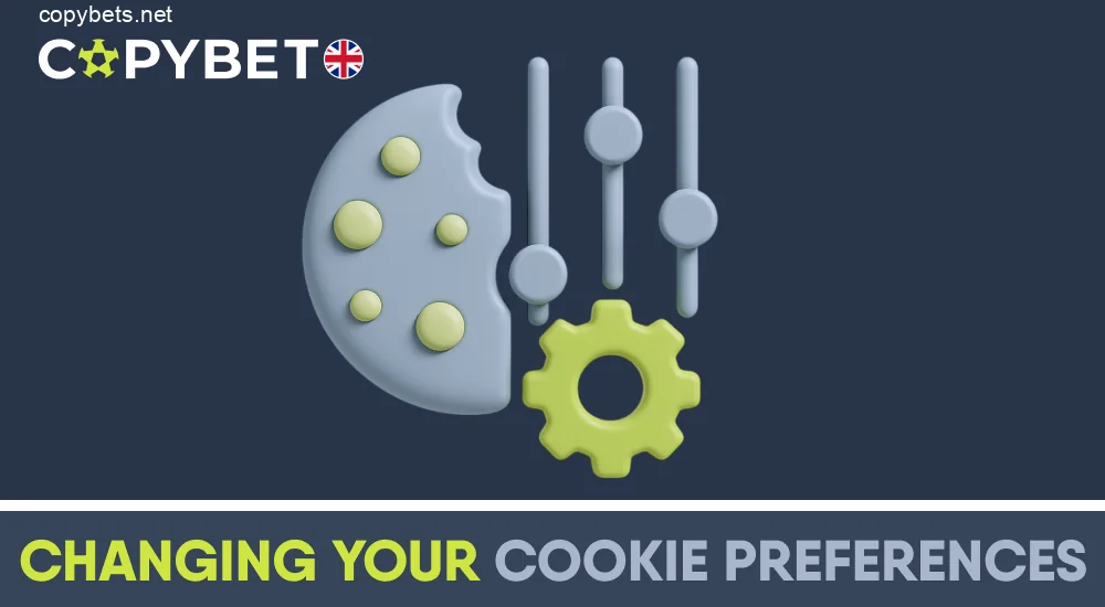 How to manage and change cookie preferences on Copybet UK