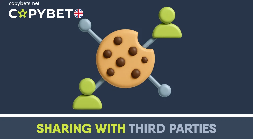 How Copybet UK shares cookies with partners for advertising