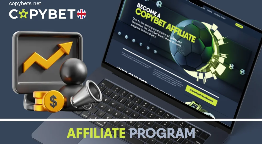 Copybet affiliate program UK for partners