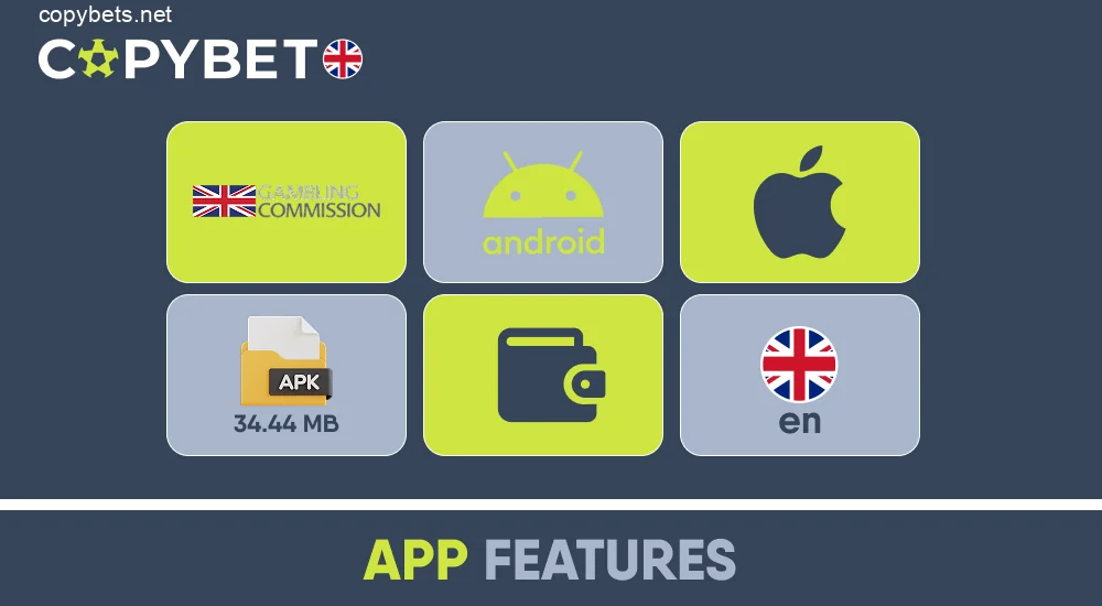 Copybet Mobile App Features Overview for UK Users