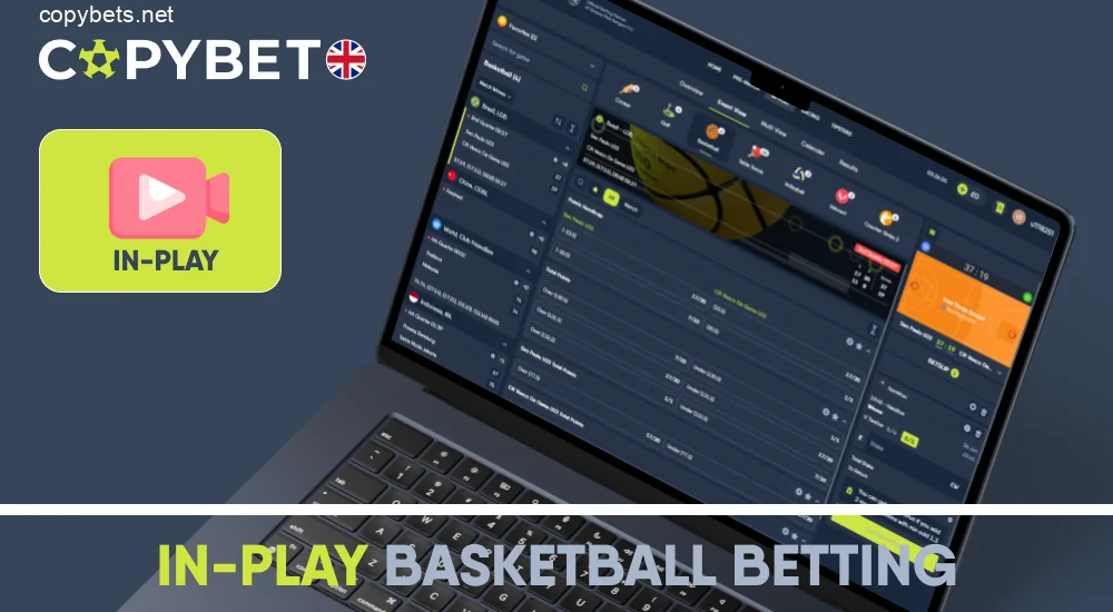 Copybet UK live basketball betting experience