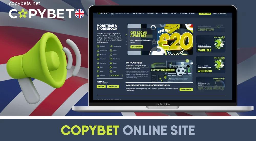 General information about the bookmaker Copybet