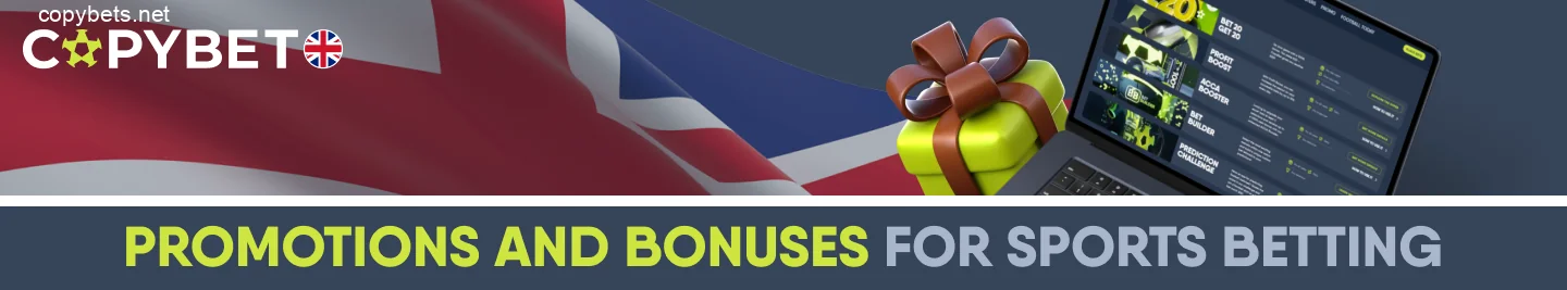 Copybet UK bonus and promotion overview