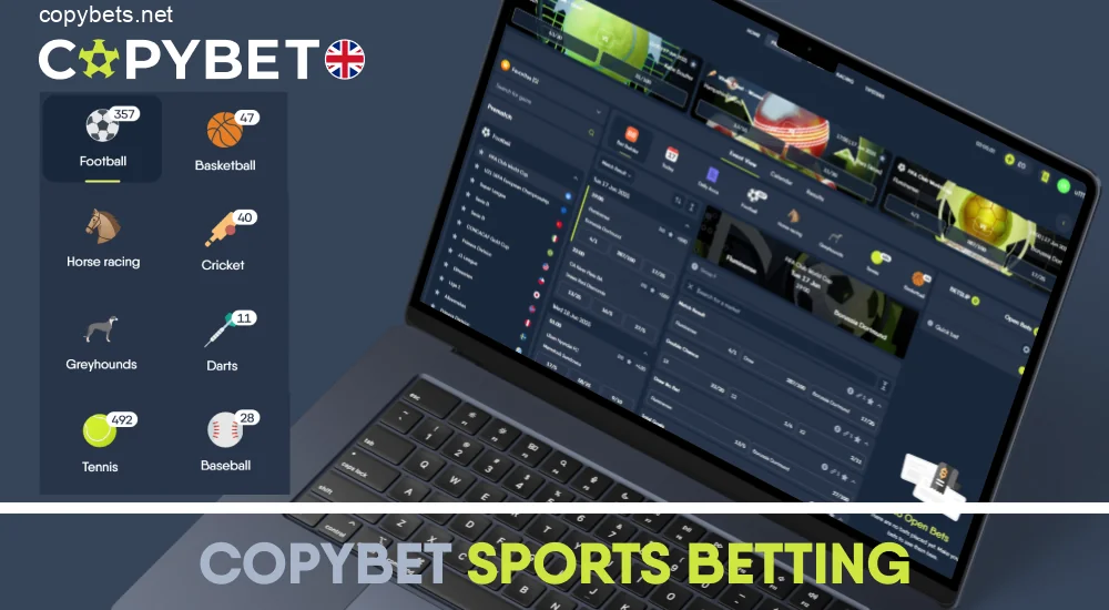 Copybet UK sportsbook with live and pre-match options