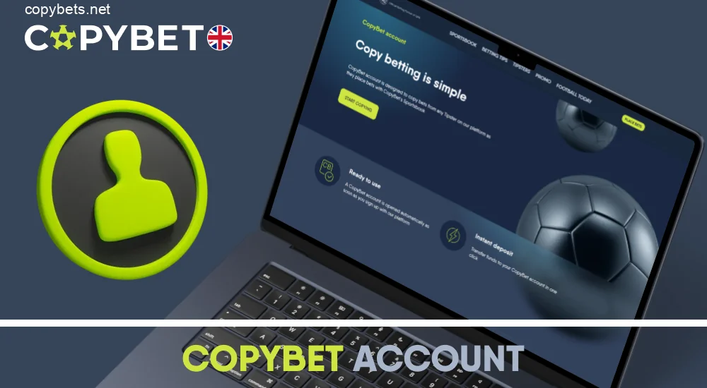Copybet profile features and tipster options