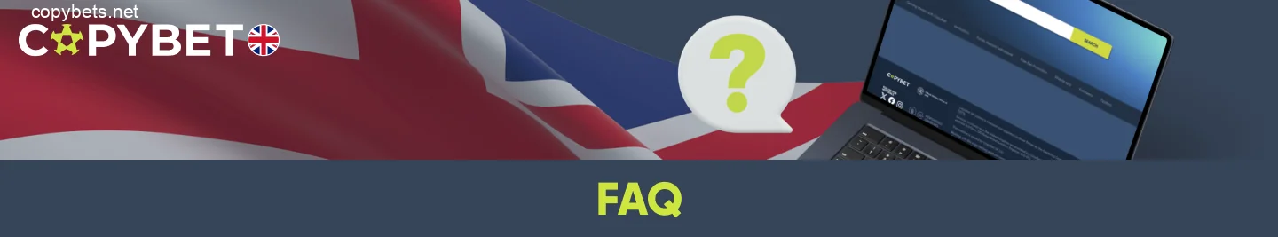 Frequently asked questions about Copybet UK