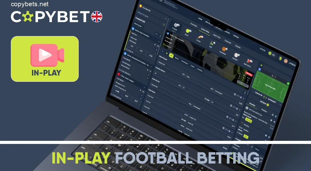 Copybet UK in-play football betting experience