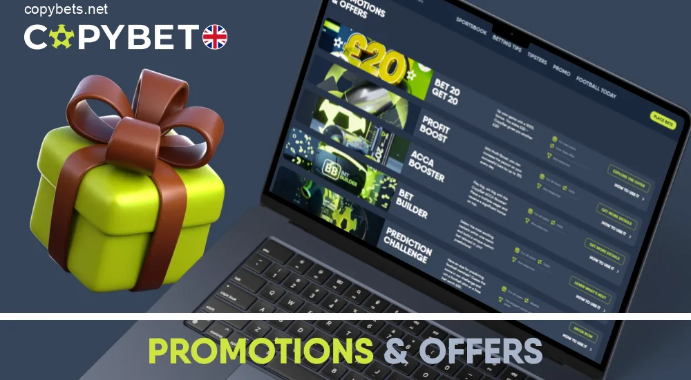 Copybet promotions and offers for UK users