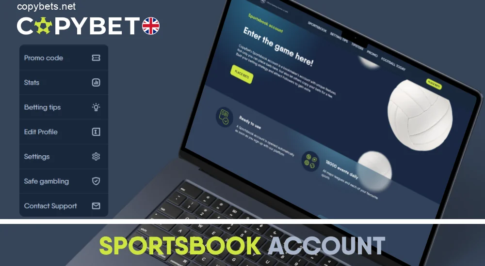 Sportsbook profile on Copybet UK