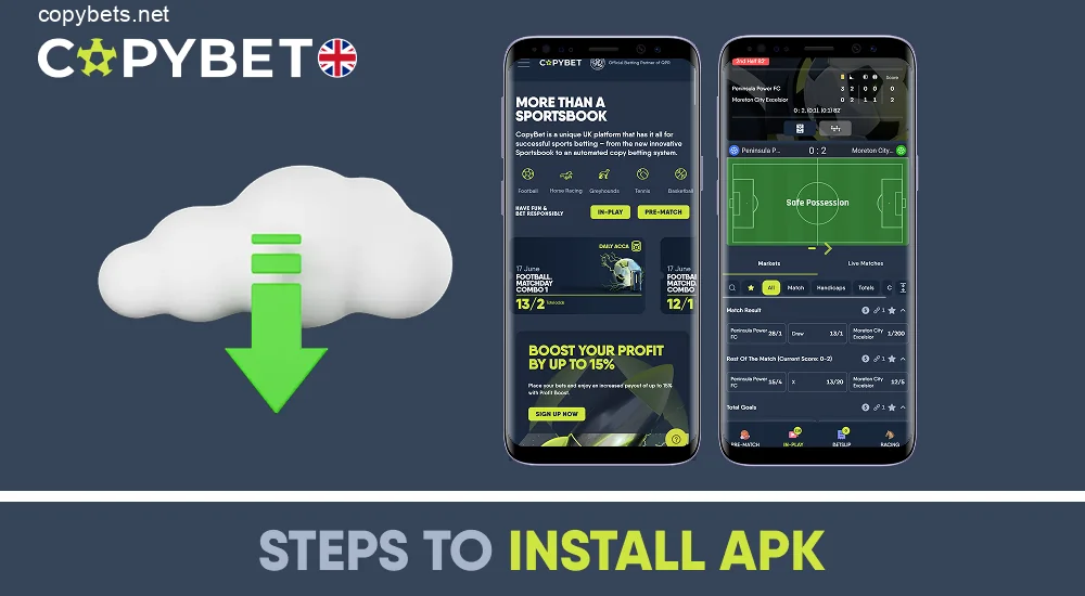 Copybet APK installation guide for Android