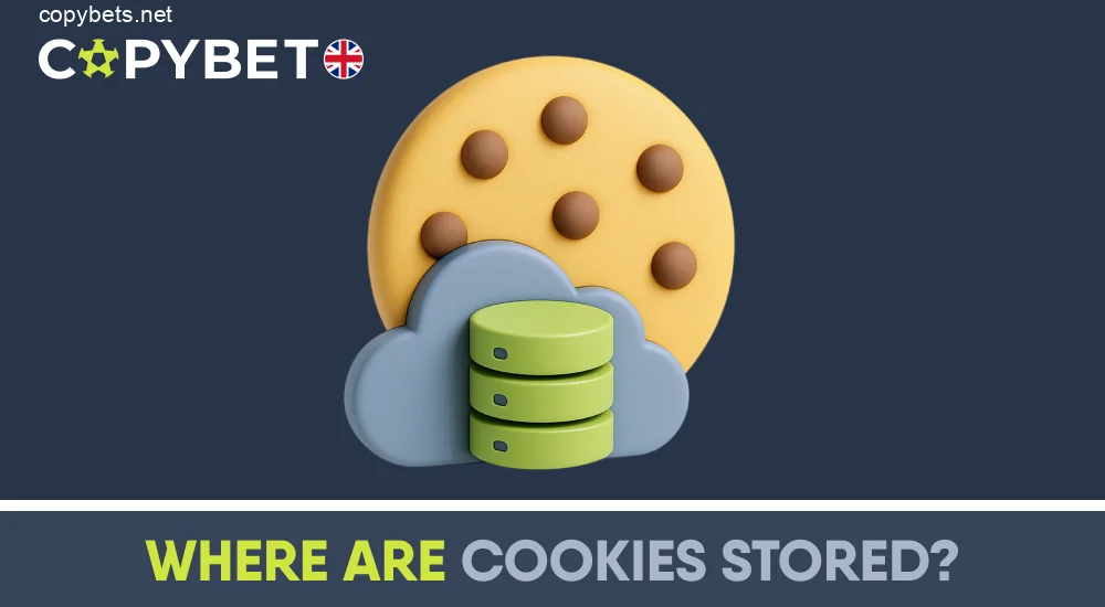 Where Copybet UK stores cookies and user data