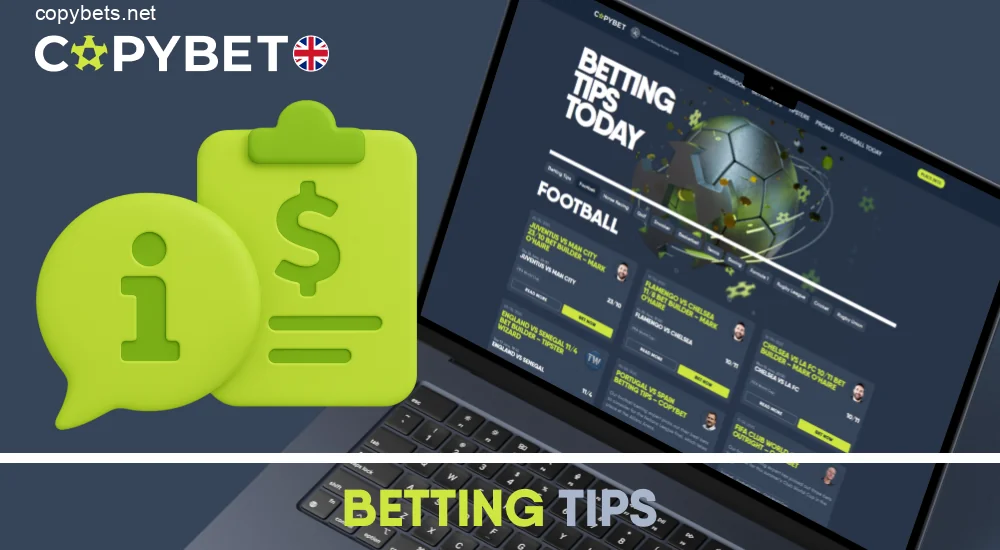 Football betting tips and strategies for Copybet UK users